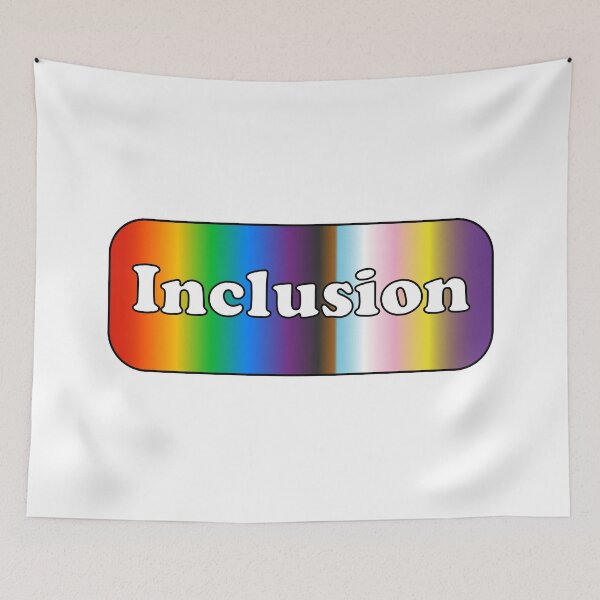 Artikelvorschau, Inklusion inklusive Regenbogen entworfen und verkauft von Inspirationmotivation.