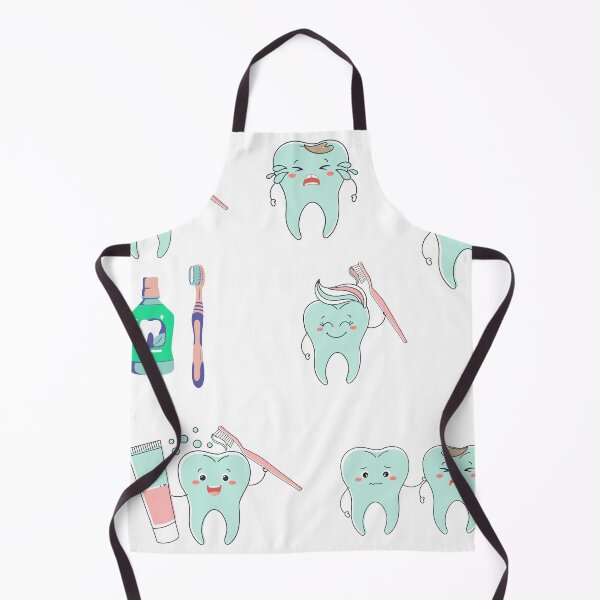 Aperçu de l'œuvre Autocollants drôles de dentiste créée et vendue par browide.
