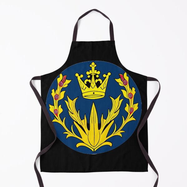 Item preview, The Azure Shield of Royal Blossoms designed and sold by Highlandkings.