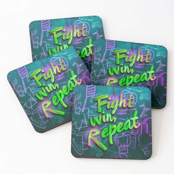 Item preview, Fight, Win, Repeat designed and sold by ArtPricarpe.