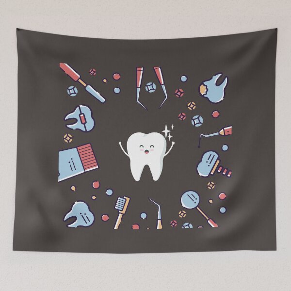 Aperçu de l'œuvre Chemise drôle de dentiste créée et vendue par browide.
