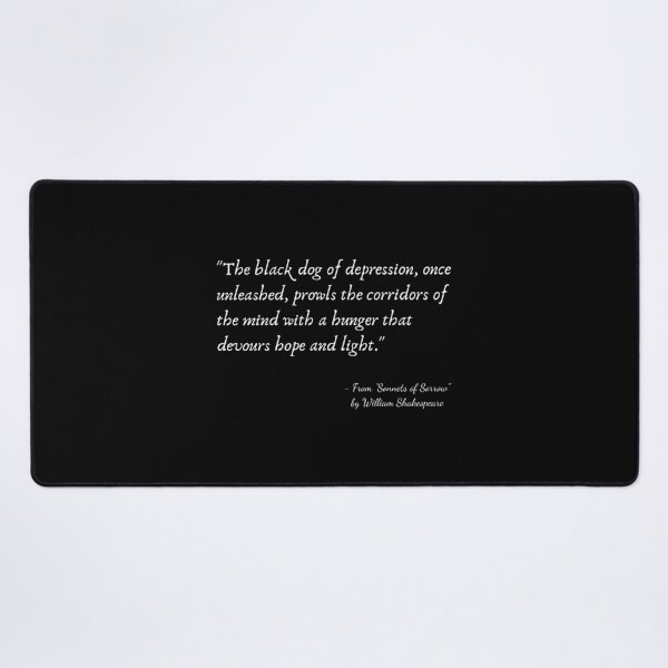 Item preview, A Quote about Depression from "Sonnets of Sorrow" by William Shakespeare designed and sold by Poemit.