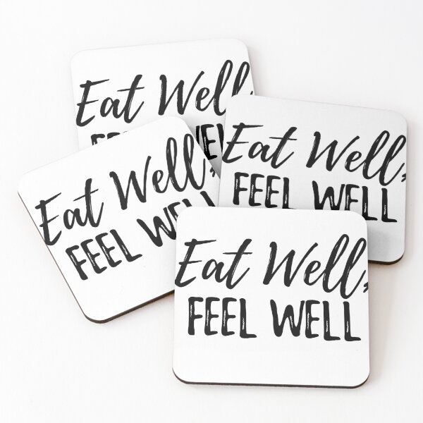 Item preview, Eat Well, Feel Well designed and sold by IbrahimSamoon.