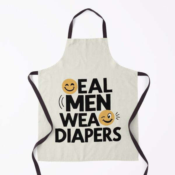 Item preview, Real Men Wear Diapers designed and sold by artofProduct.