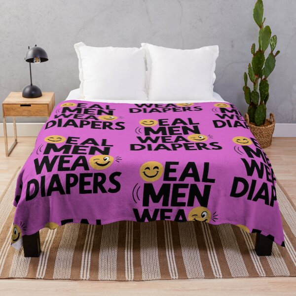 Item preview, Real Men Wear Diapers designed and sold by artofProduct.