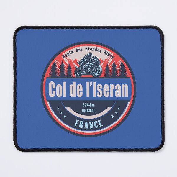 Item preview, Col del l'Iseran France Motorcycling Mountain Design designed and sold by CynthiaGraphics.