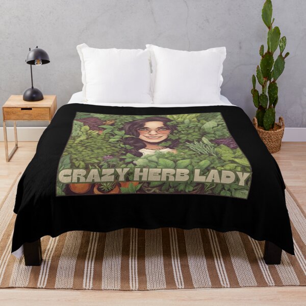 Item preview, Crazy Herb Lady Herbology Plants lover designed and sold by SoyMoni.
