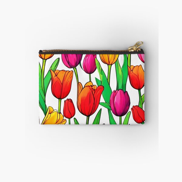 Item preview, Cartoon Tulip Artistry designed and sold by Health And Fitness Posts e-Store.