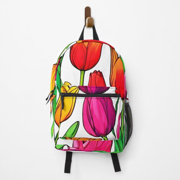 Item preview, Cartoon Tulip Artistry designed and sold by Health And Fitness Posts e-Store.