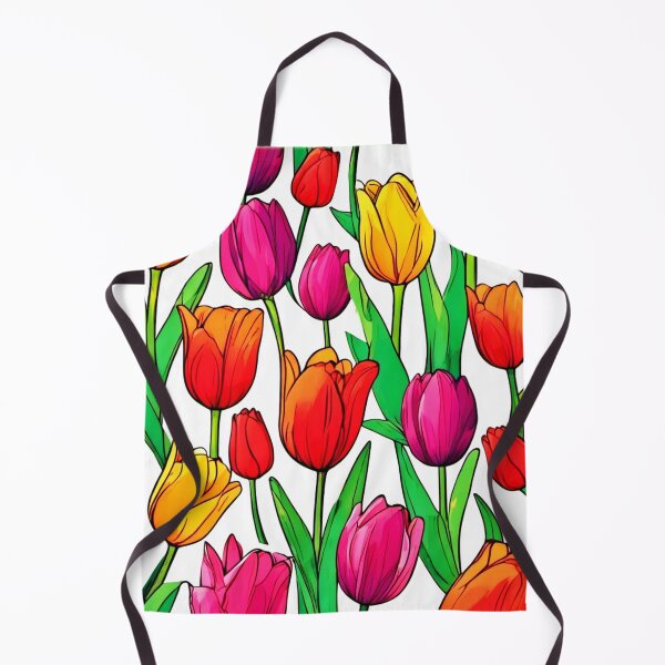 Item preview, Cartoon Tulip Artistry designed and sold by Health And Fitness Posts e-Store.