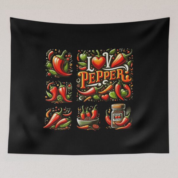 Item preview, I Love Pepper designed and sold by Pixel-Forge.