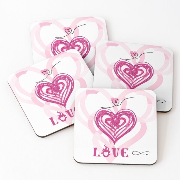 Item preview, abstract love design designed and sold by Yeyishop.