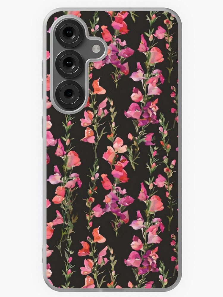 Aperçu 1 sur 4. Coque Samsung Galaxy avec l'œuvre Fleur de muflier #3. créée et vendue par kizenya.