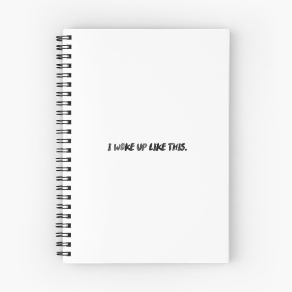 Item preview, "I woke up like this." designed and sold by onicaras.