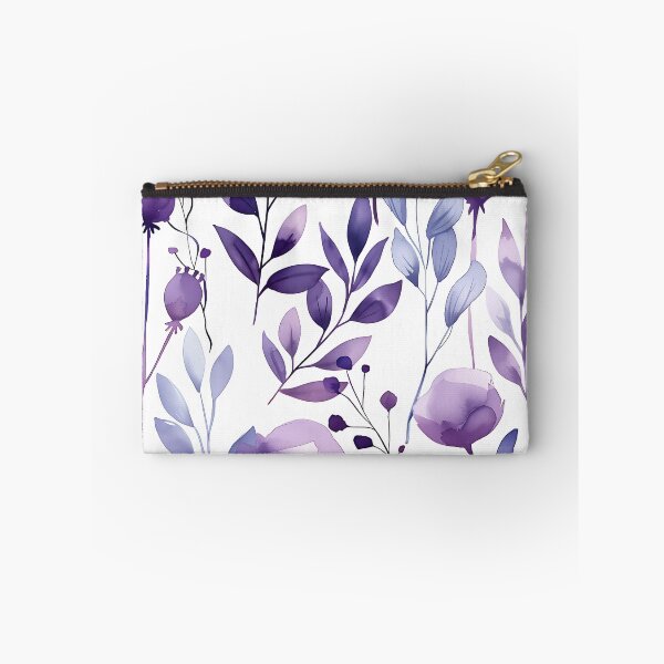 Item preview, Purple Watercolor Floral Design designed and sold by Dezainz.