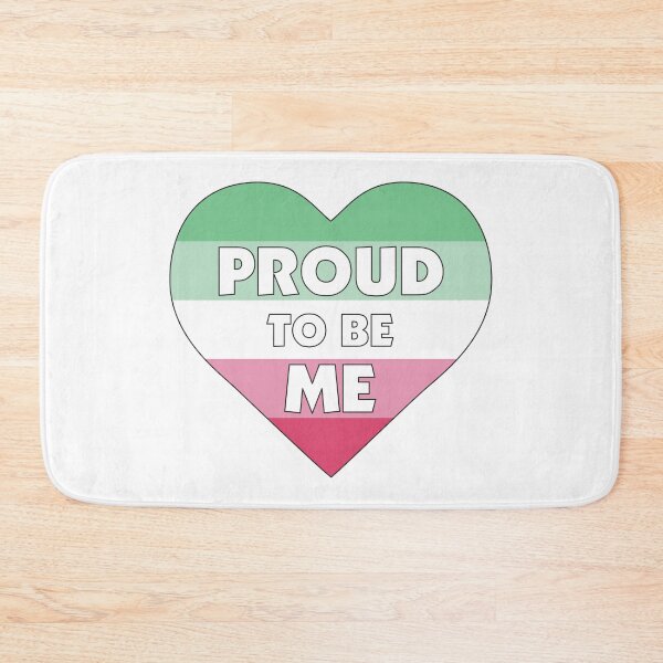 Item preview, Proud to Be Me LGBTQ+ Abrosexual Pride Flag Heart designed and sold by JoyfulJen.