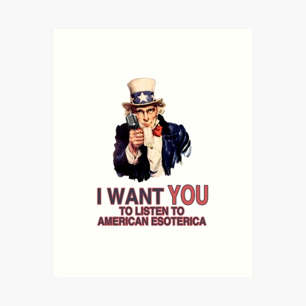 Uncle Sammy for Cards Art Print