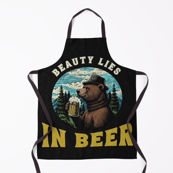 Item preview, Beauty lies in beer bear designed and sold by SekoOne.