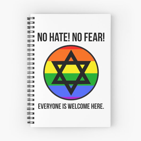Item preview, Inclusive progressive Jewish design against hate  designed and sold by Rachel the Artist .