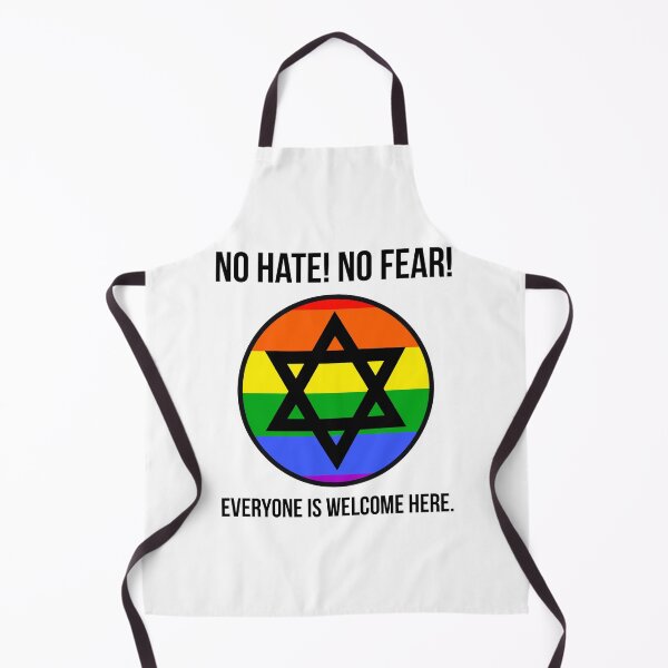 Item preview, Inclusive progressive Jewish design against hate  designed and sold by Rachel the Artist .