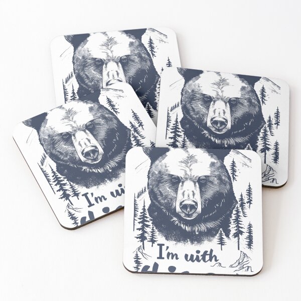 Item preview, I'm with this guy (bear) designed and sold by prunstedler.