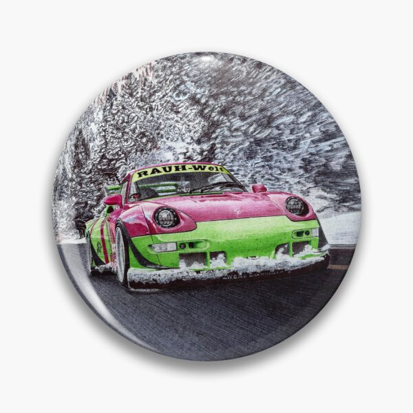 Item preview, RWB Porsche 911 (993). designed and sold by Car drawings by Pavlo Scherbatyuk.