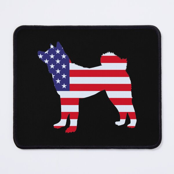 Item preview, American Akita American Flag designed and sold by Pati-Design.