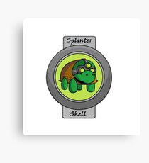 Splinter Shell Canvas Print
