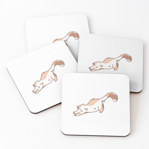 Item preview, Calico Cat Stretching designed and sold by Kinxu.