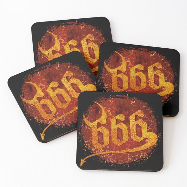 Item preview, 666 number of the beast designed and sold by Tshirtart.