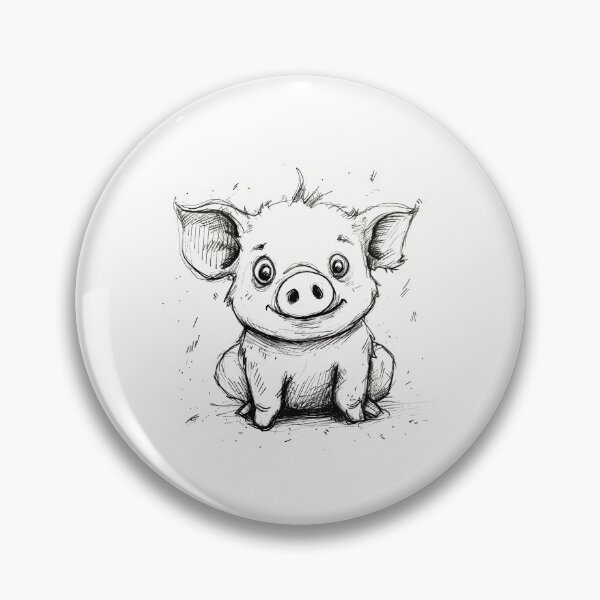 Item preview, Pig Doodle designed and sold by Made-by-Gus.
