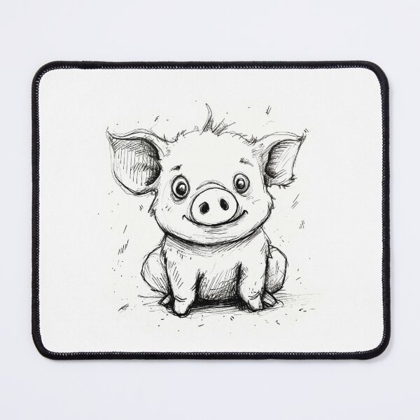 Item preview, Pig Doodle designed and sold by Made-by-Gus.