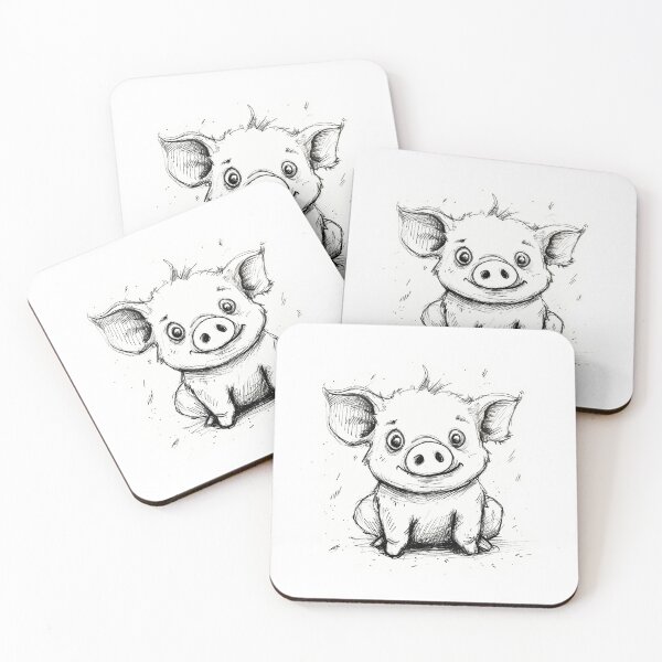 Item preview, Pig Doodle designed and sold by Made-by-Gus.