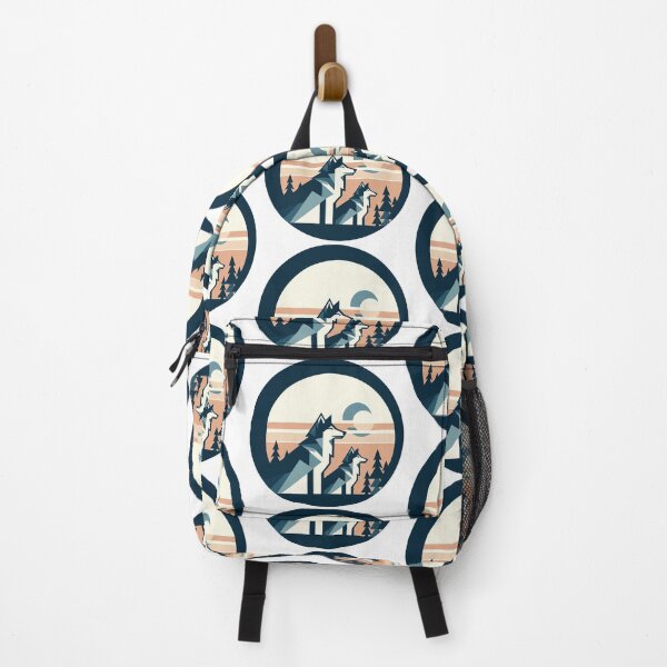 Item preview, WOLVES AT THE MOON | Protect wildlife, animals lovers designed and sold by That Dream Store.