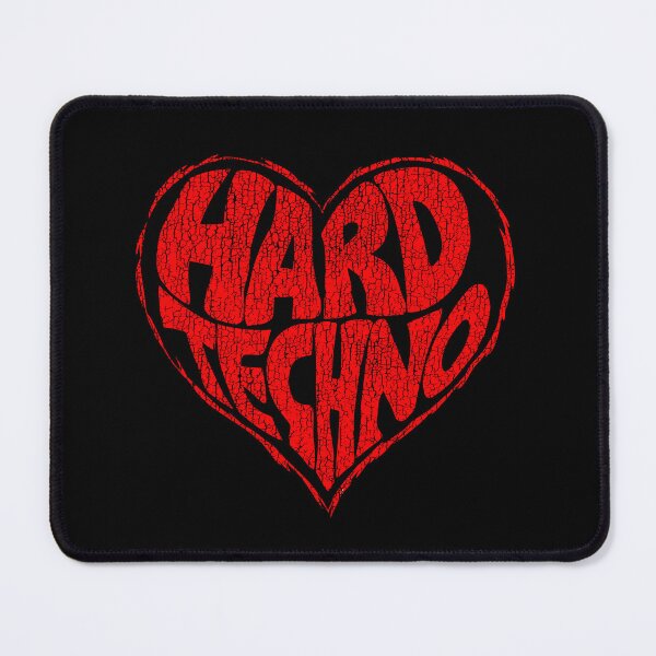 Item preview, I love Hard Techno vintage badge. designed and sold by paulo silveira.