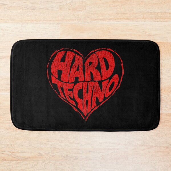 Item preview, I love Hard Techno vintage badge. designed and sold by paulo silveira.