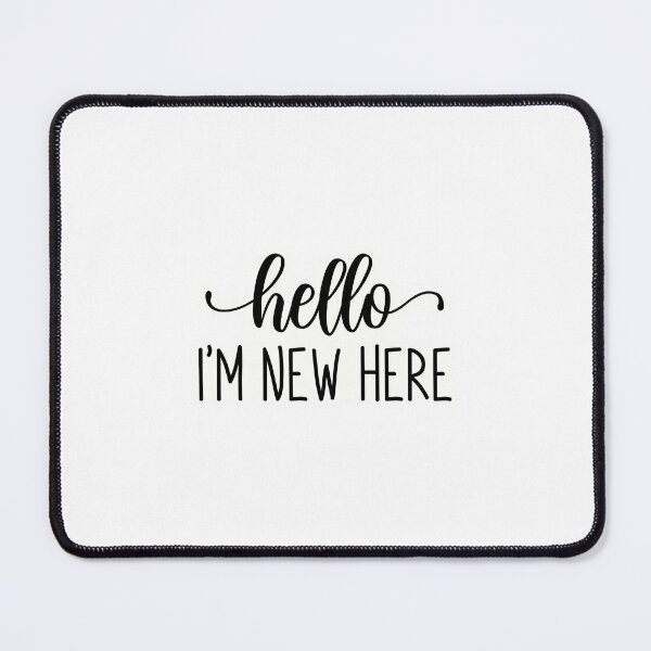 Item preview, Hello I'm new here designed and sold by Made-by-Gus.