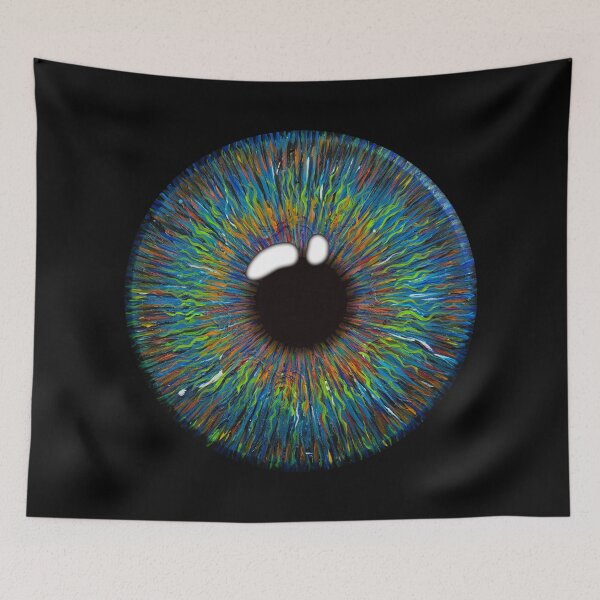 Item preview, Pupil Eye Colorful Painting designed and sold by oz10.