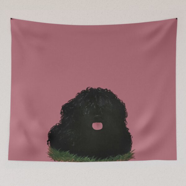 Artikelvorschau, Schwarzer Hund Paint Welpe entworfen und verkauft von AmeliArtwork.