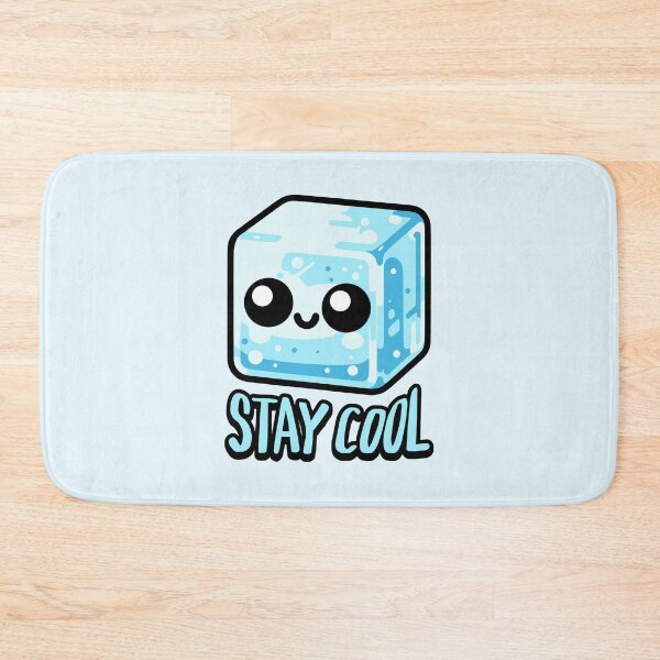 Item preview, Stay cool! Cute Ice Cube Pun designed and sold by PMCreative.