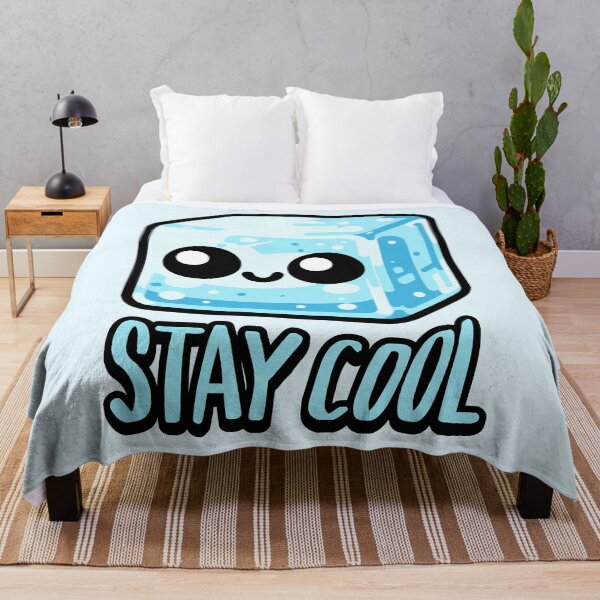Item preview, Stay cool! Cute Ice Cube Pun designed and sold by PMCreative.