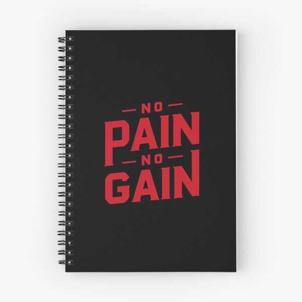 Item preview, No pain, no gain | simple red designed and sold by Weknes.