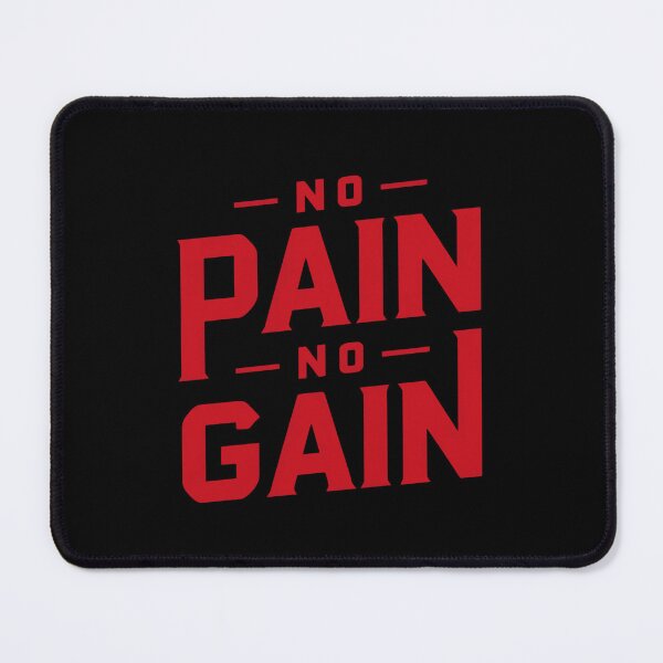 Item preview, No pain, no gain | simple red designed and sold by Weknes.