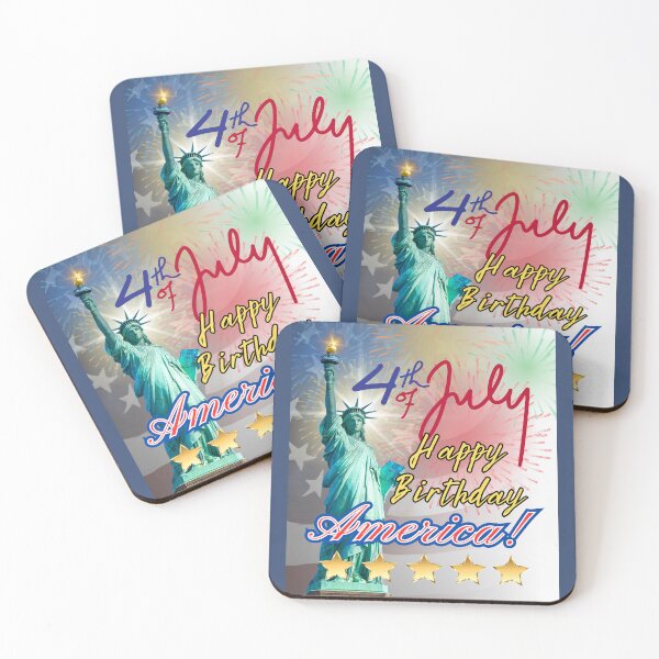 Item preview, Happy Birthday, America! designed and sold by HolidaysBlaze Designs For You.