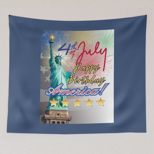Item preview, Happy Birthday, America! designed and sold by HolidaysBlaze Designs For You.