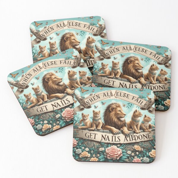 Item preview, When All Else Fails (Get Nails All Done) - Lion edition designed and sold by desAIgns by Rosa.