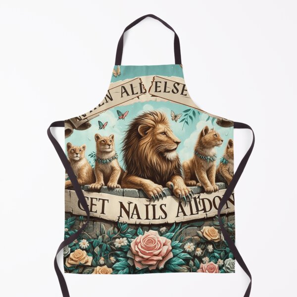 Item preview, When All Else Fails (Get Nails All Done) - Lion edition designed and sold by desAIgns by Rosa.