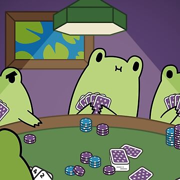 Artwork thumbnail, Frogs Playing Poker by ElectricFangs