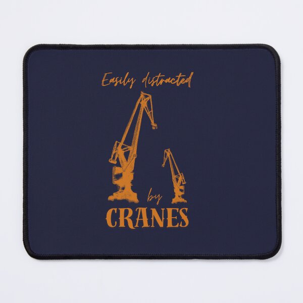 Item preview, Construction cranes Easily Distracted by cranes designed and sold by alczar.