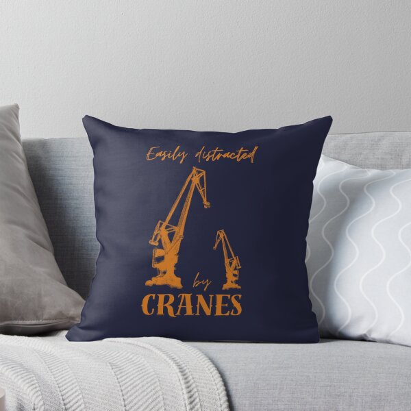 Item preview, Construction cranes Easily Distracted by cranes designed and sold by alczar.